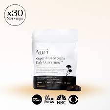 Auri Mushroom Gummies Review. are a daily supplement that combines 12 functional mushrooms in a delicious wild raspberry flavor gummy