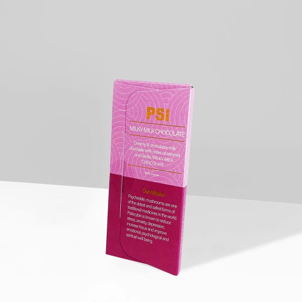 Psi Chocolate. Psilocybin is a naturally occurring psychedelic compound found in more than 200 species of mushrooms. PSI MUSHROOM BAR