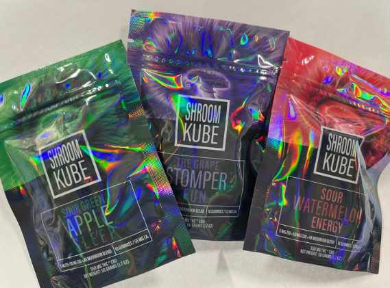 Shroom Kube. These kube typically contain psilocybin, the active compound found in magic mushrooms, which can induce a range of effects