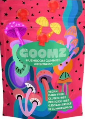 Goomz Mushroom Gummies are edible candies infused with a proprietary magic mushroom blend, designed to enhance mood, creativity, and sensory perception. 